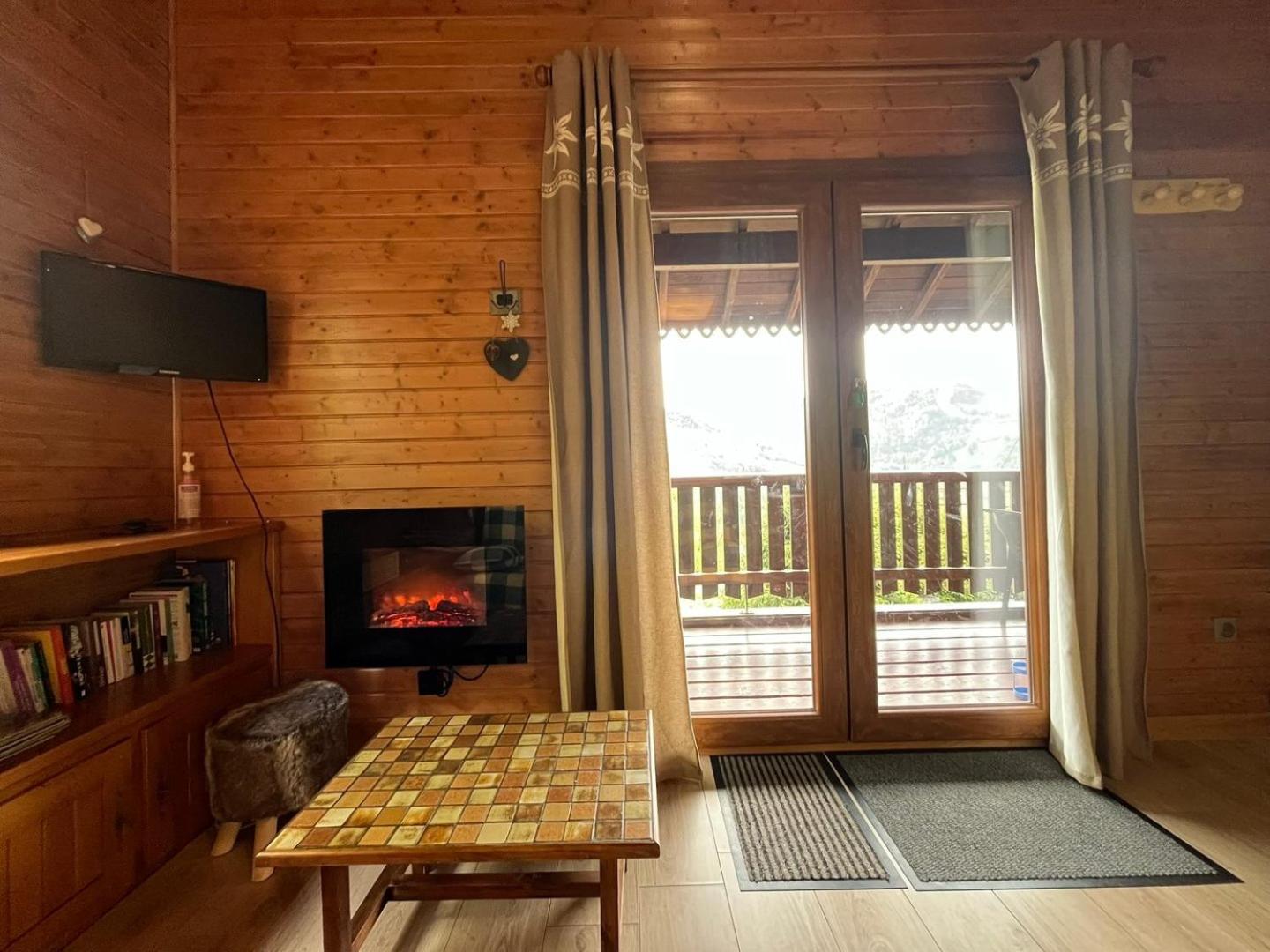 Chalet Bois Vue Panoramique : 2 Et Sauna Bussang